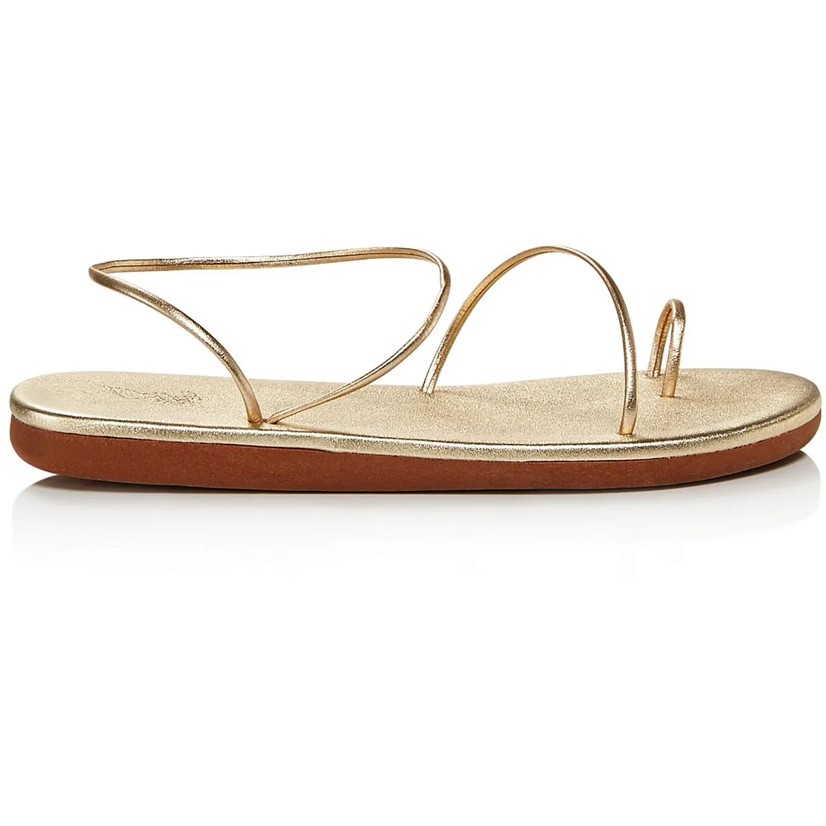 Ancient Greek Sandals Womens KANSIZ Faux Leather Strappy Flatform Sandals