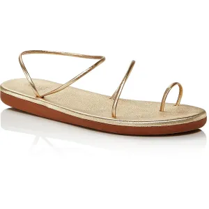 Ancient Greek Sandals Womens KANSIZ Faux Leather Strappy Flatform Sandals