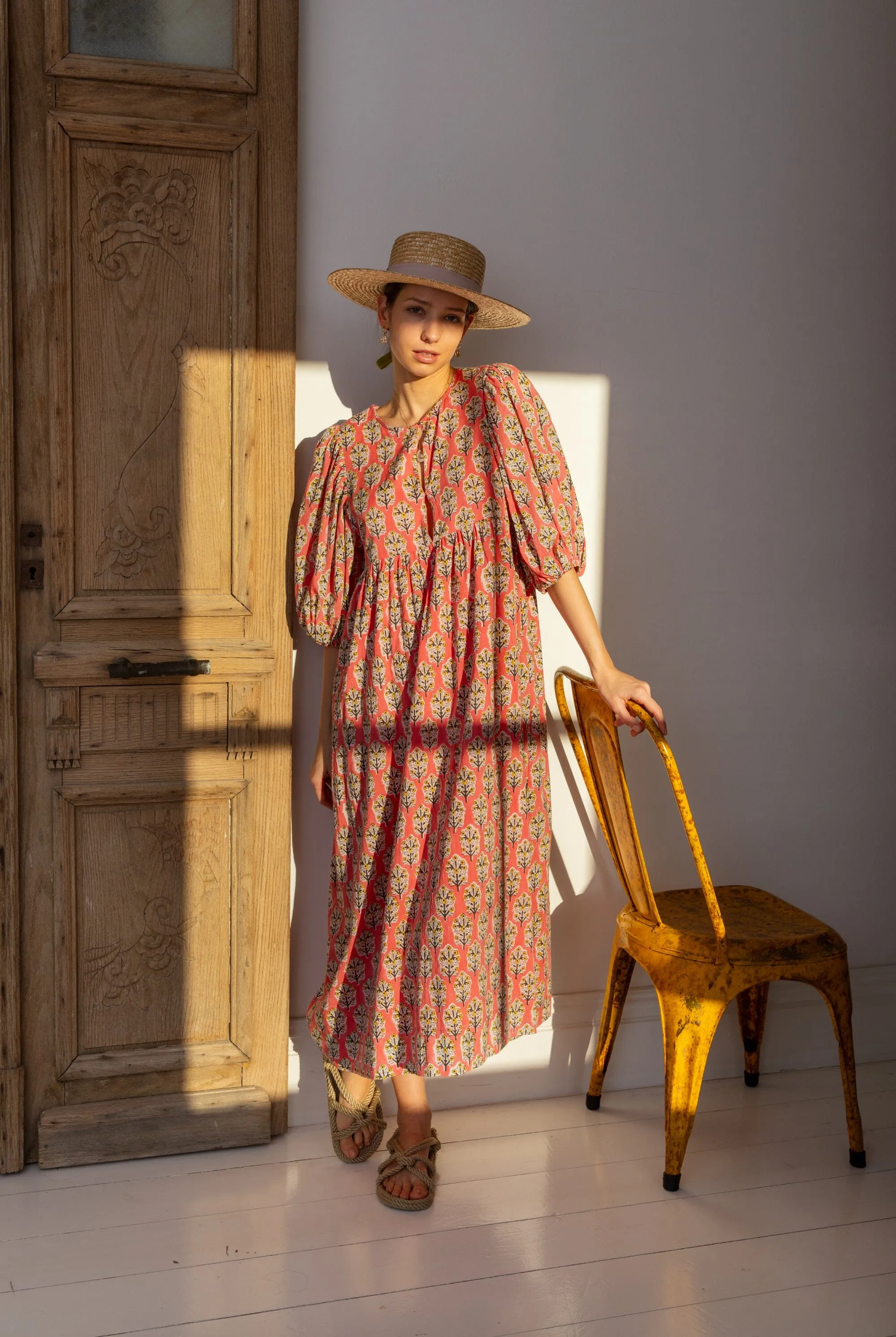 Briony Flamingo Dress | Bonte