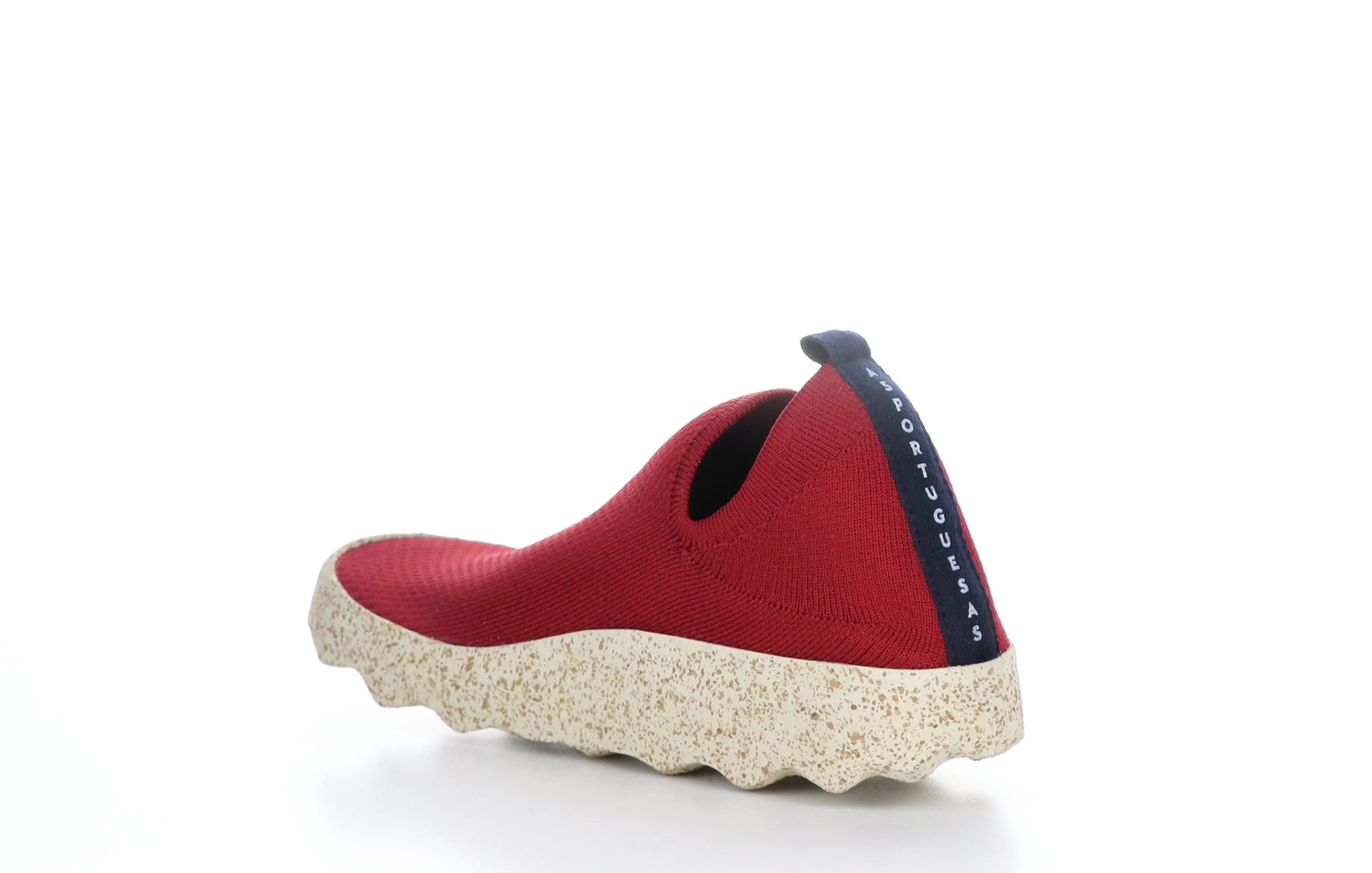 CARE_L Red S.caf�� Stretch Elasticated Trainers