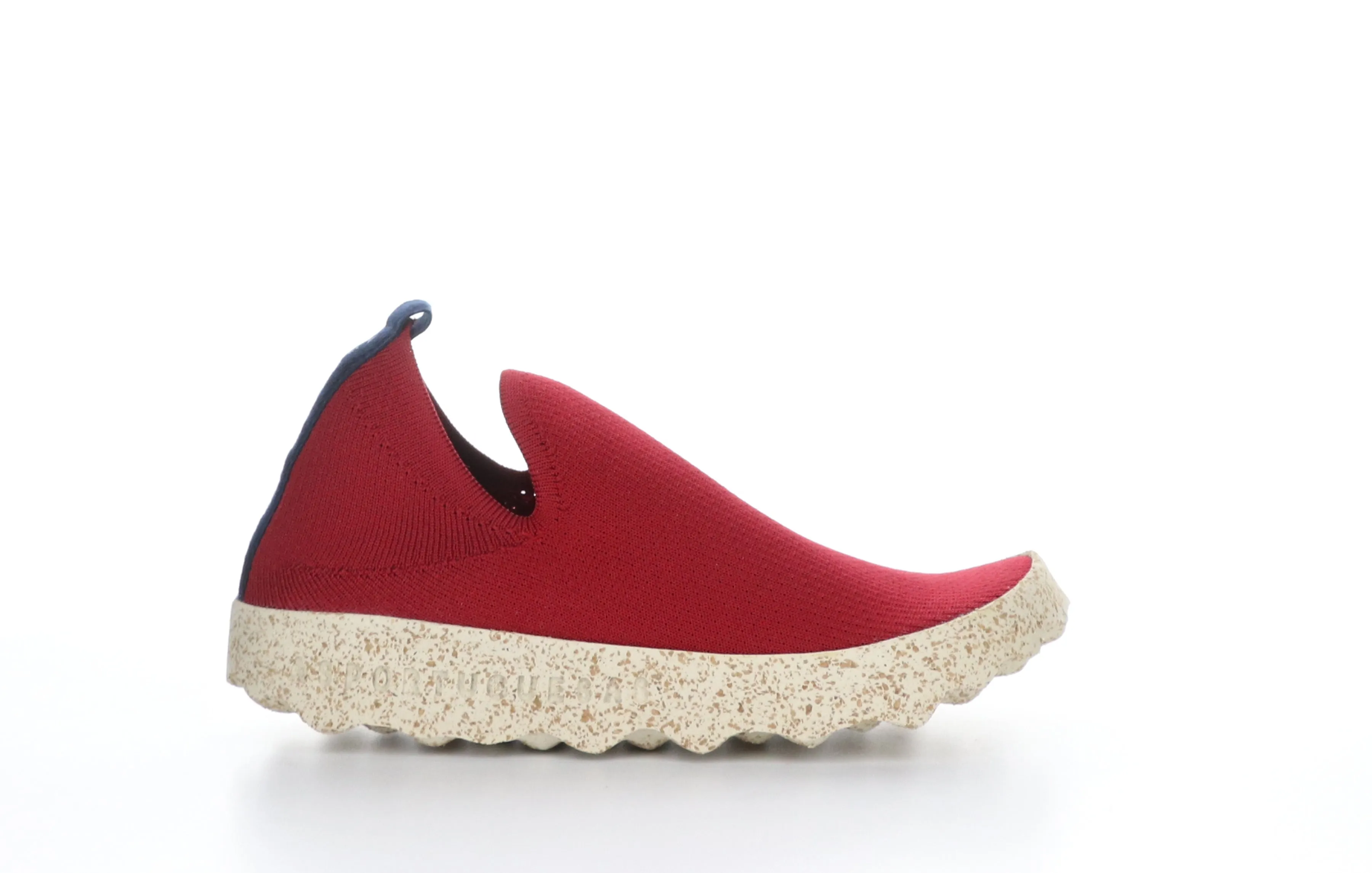 CARE_L Red S.caf�� Stretch Elasticated Trainers
