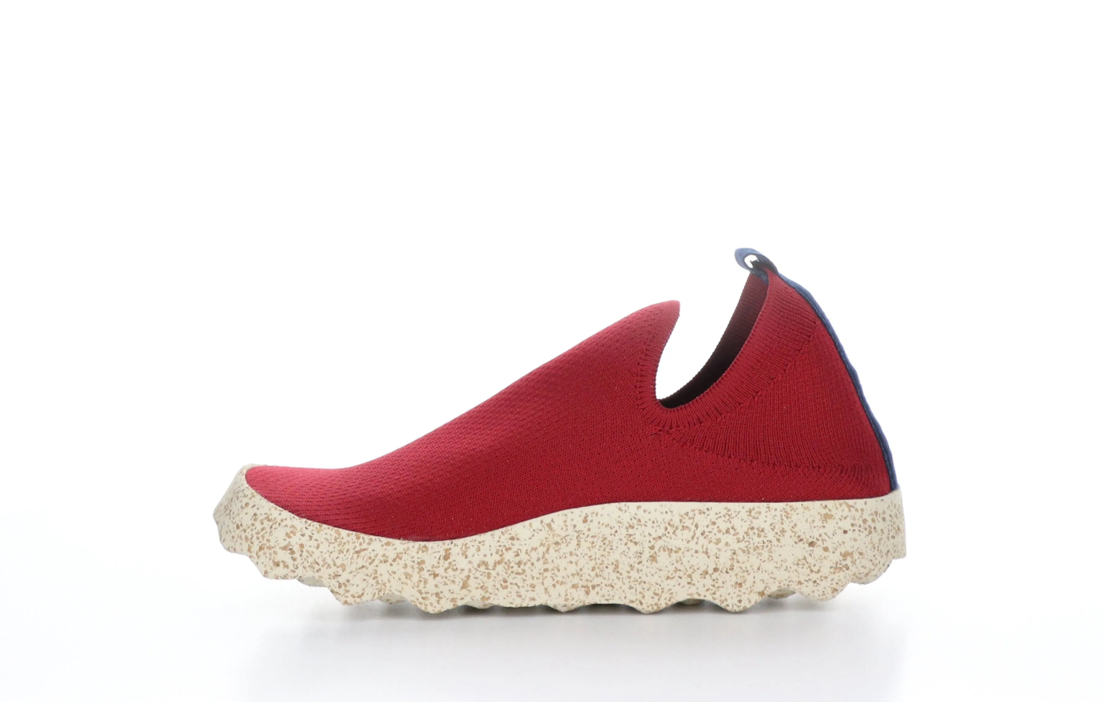 CARE_L Red S.caf�� Stretch Elasticated Trainers