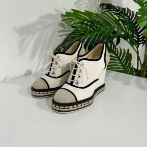 Chanel Oxford Wedges