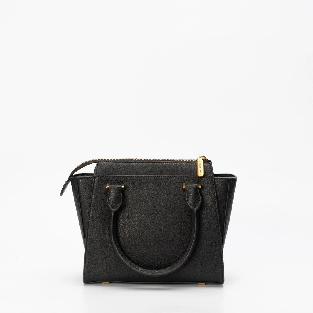 Charles & Keith Black Small Satchel Bag