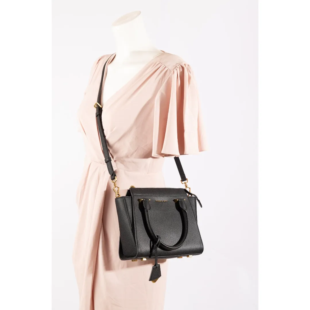 Charles & Keith Black Small Satchel Bag