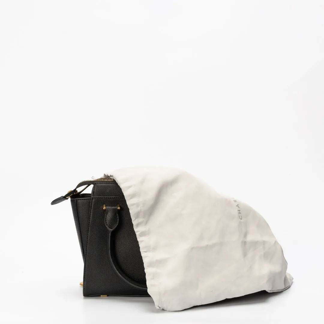 Charles & Keith Black Small Satchel Bag