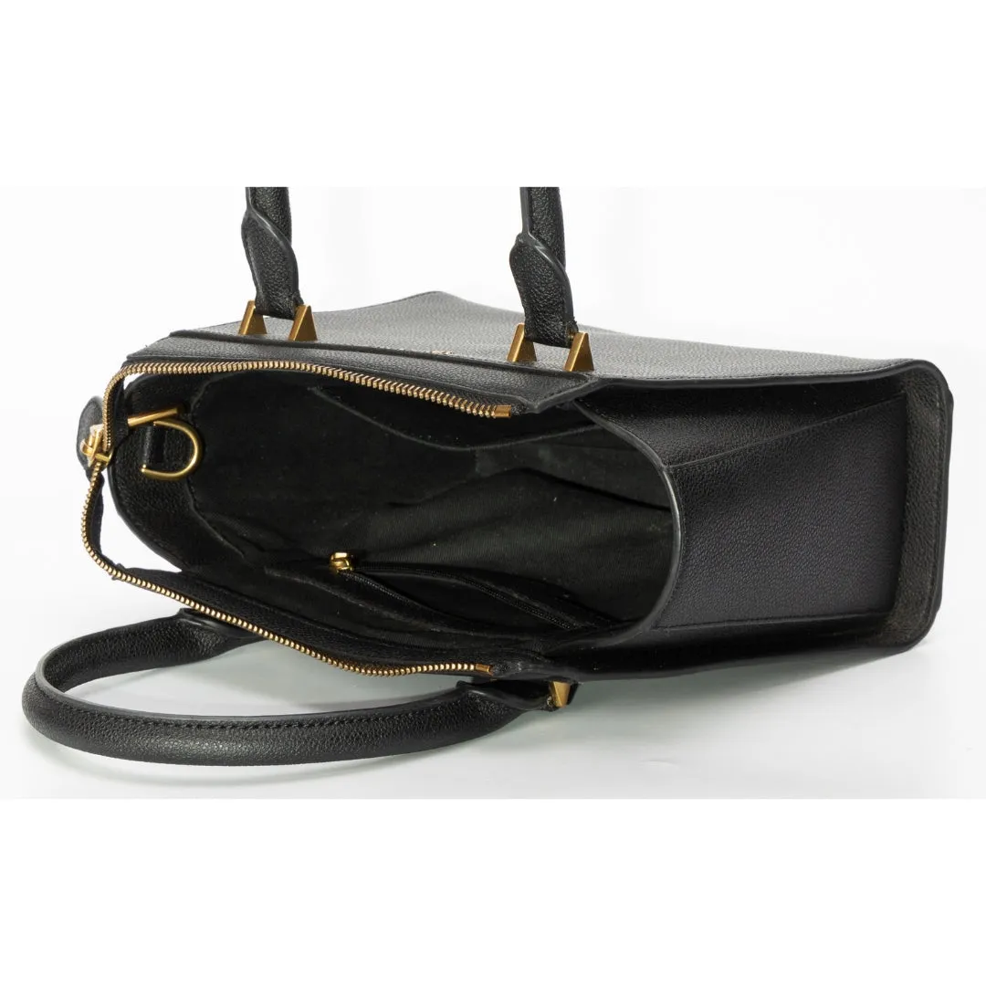 Charles & Keith Black Small Satchel Bag