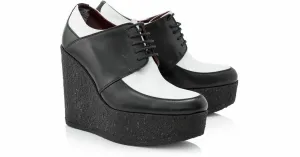 CÉLINE Celine Phoebe Philo Fabiola Platform Heels Wedges 38 1/2 UK 5.5 ladies