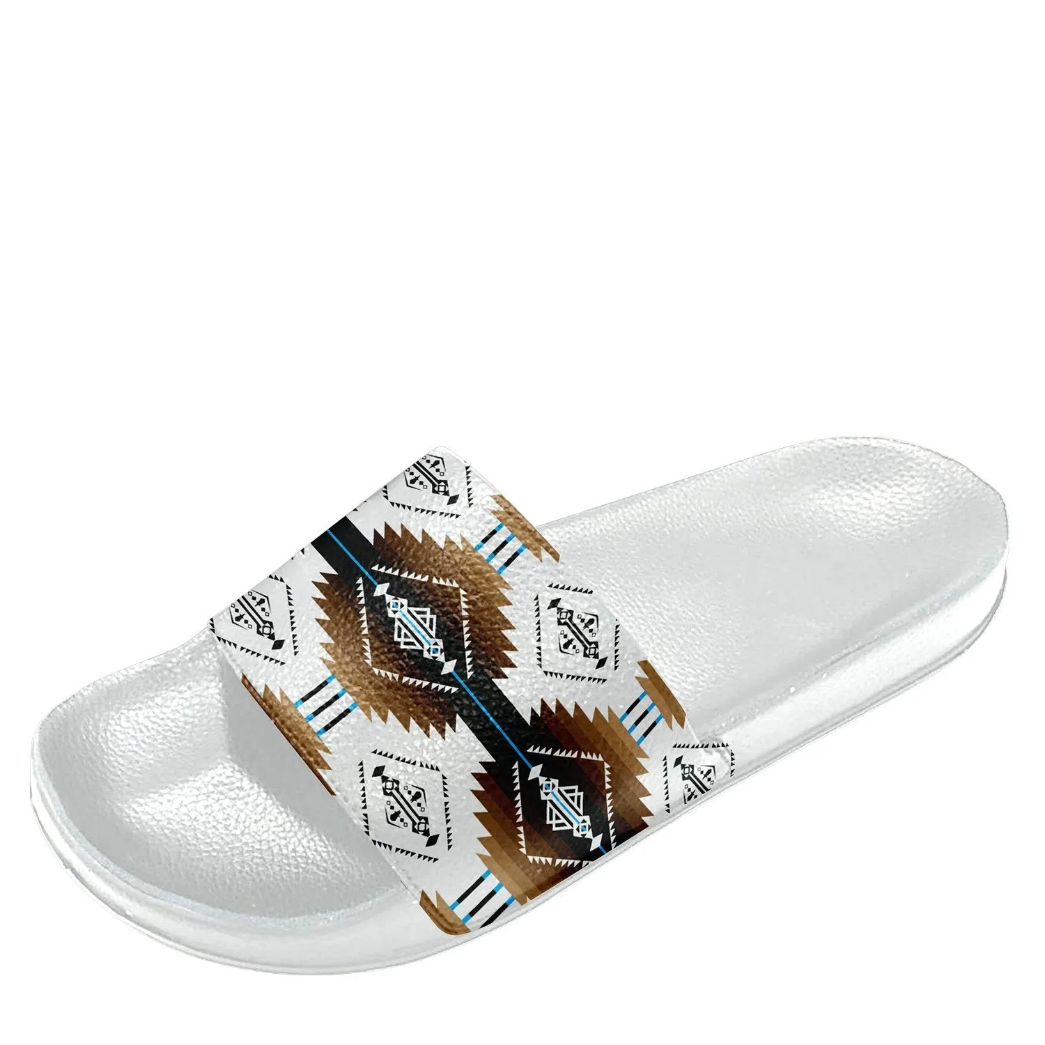 Cofitichequi White Slide Sandals