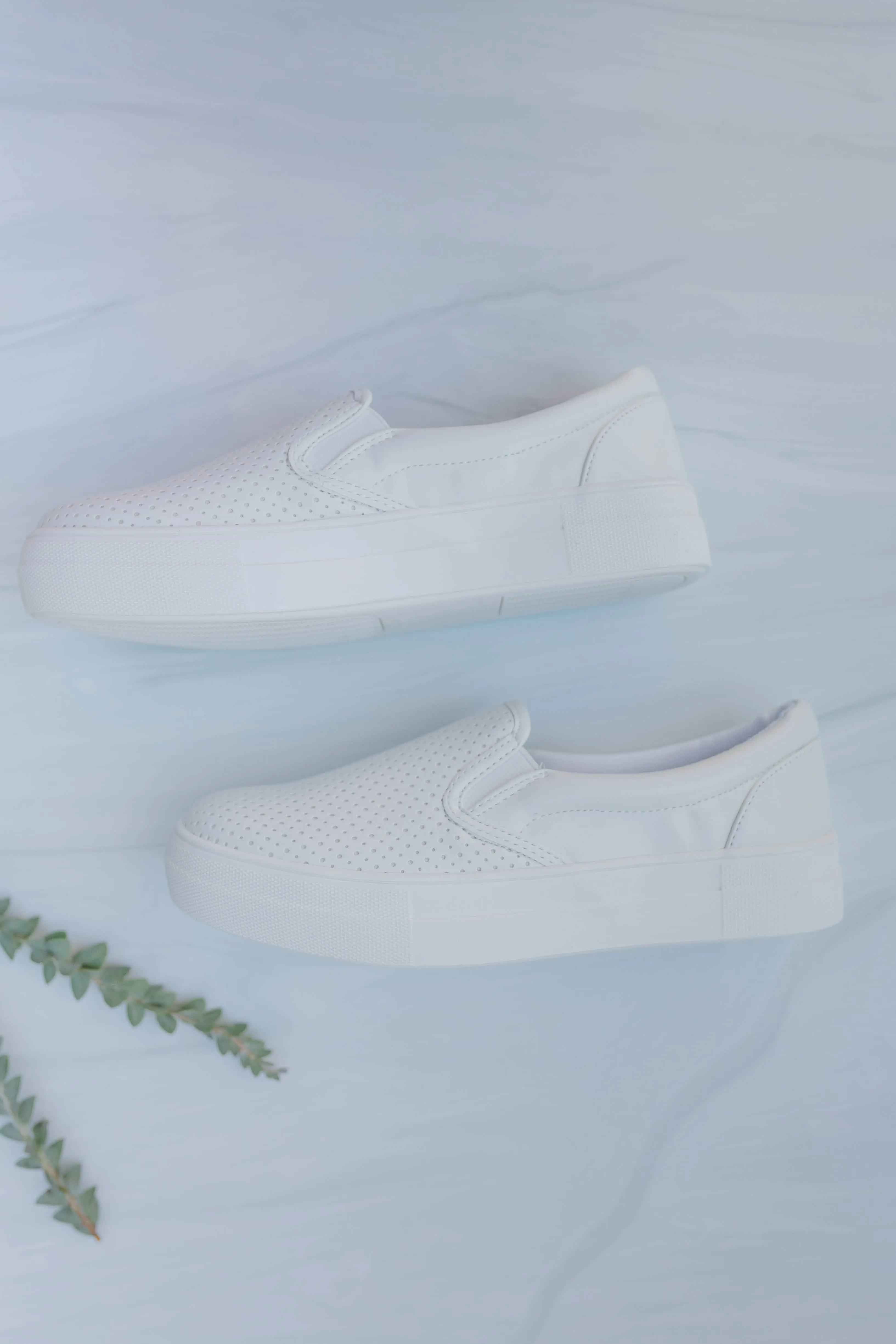 FINAL SALE White Soda Croft Sneakers Faux Leather