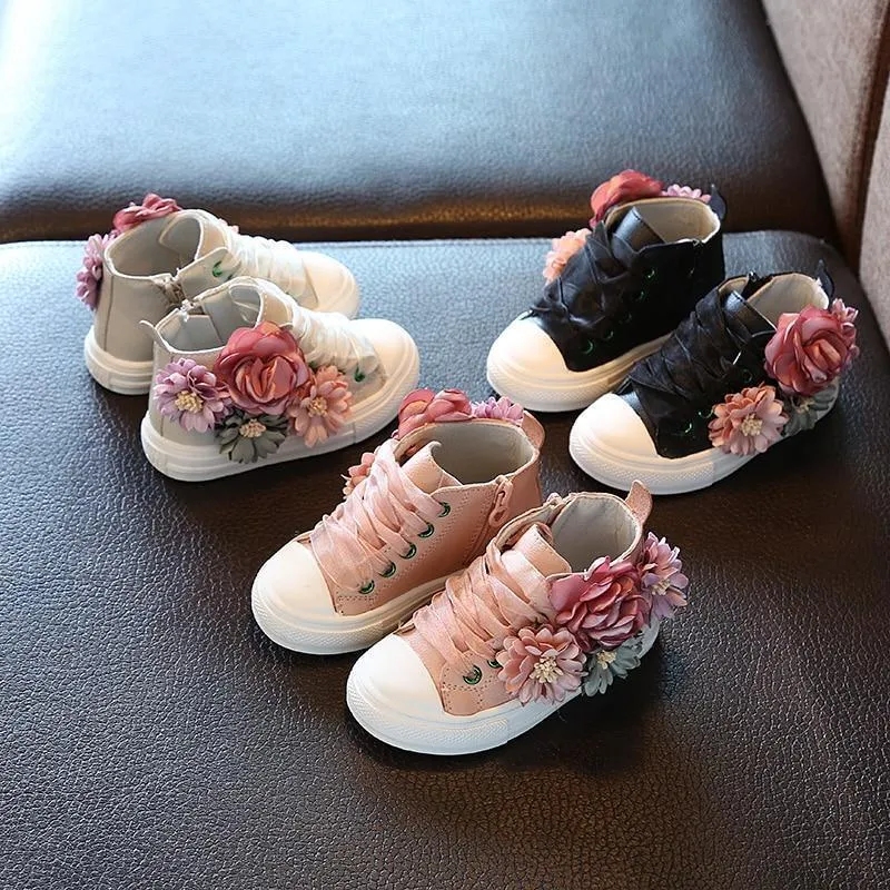 'Florence Bloom' Hi-Top Sneakers