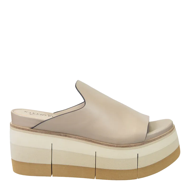 Flow Platform Wedge • Beige
