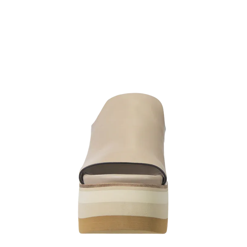 Flow Platform Wedge • Beige