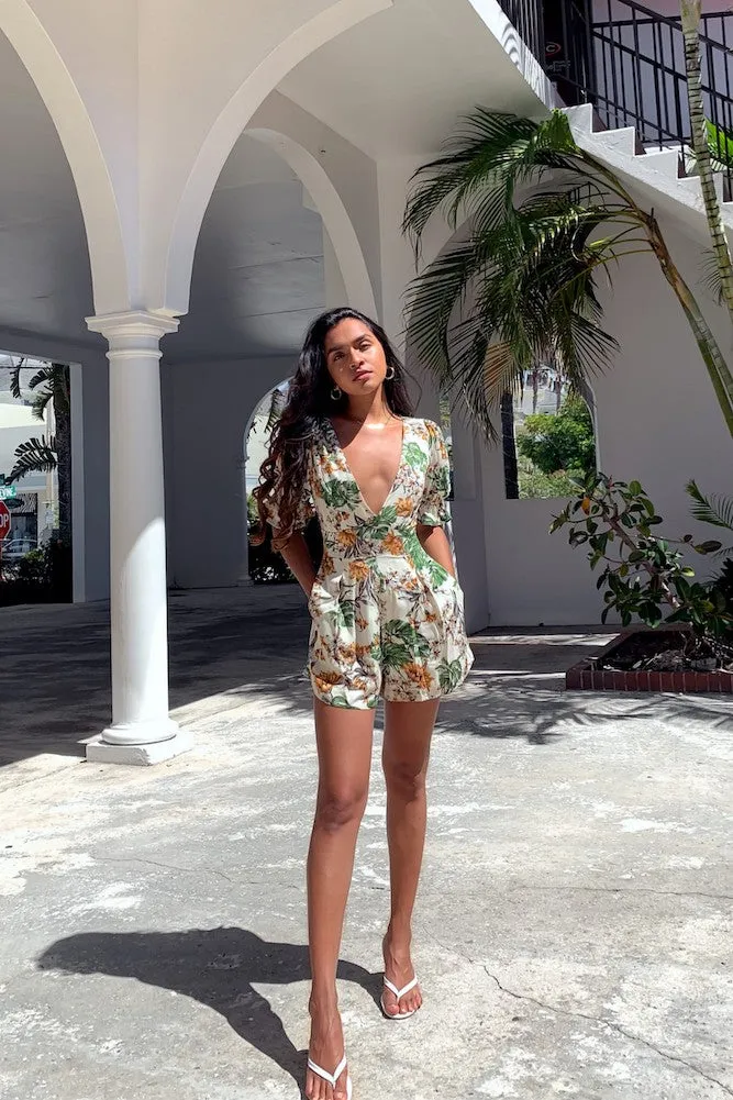 Funky Sensation Romper Cream