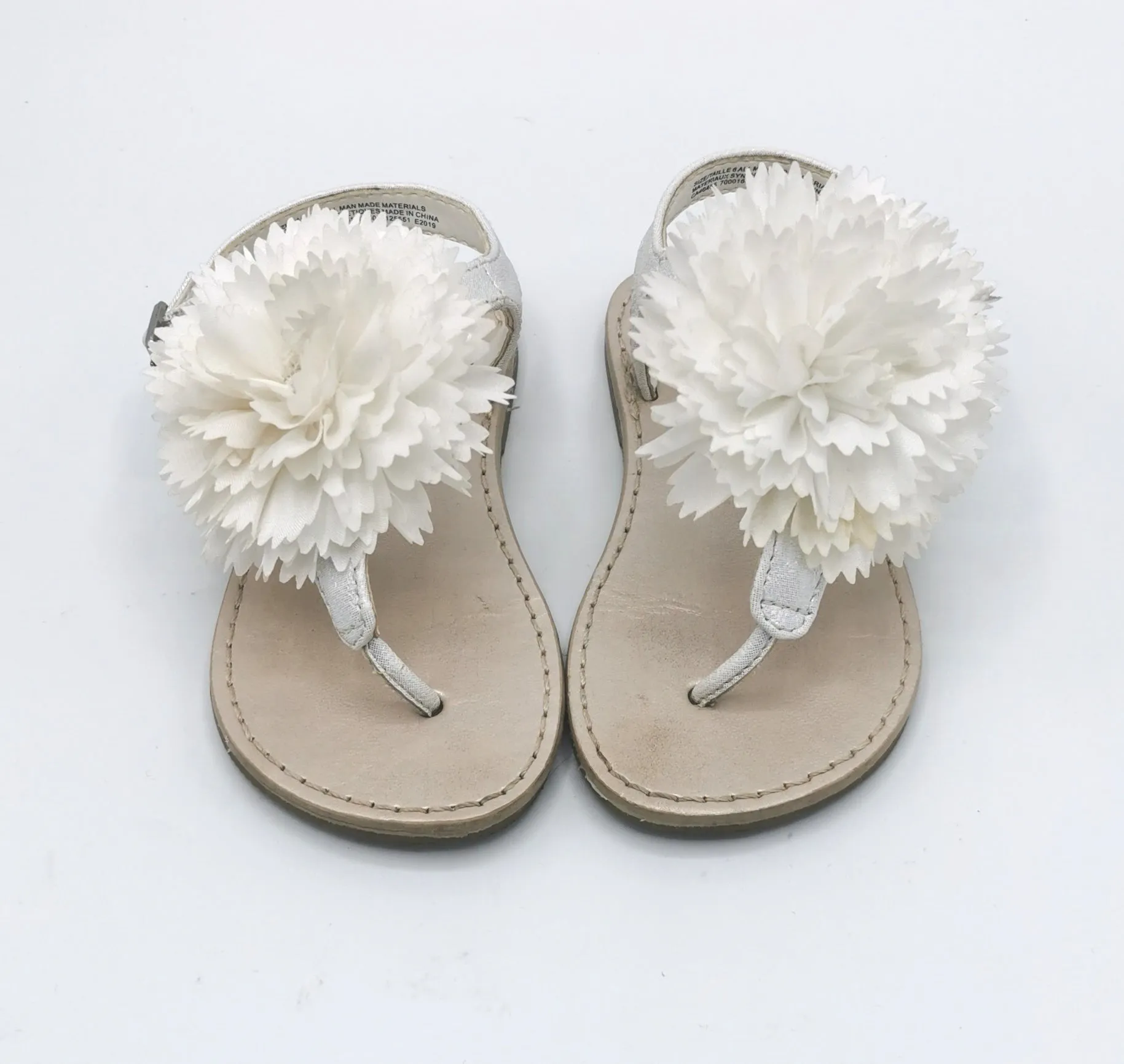 GIRL SIZE 6 TODDLER - CHILDREN'S PLACE, Floral Sandals VGUC B12