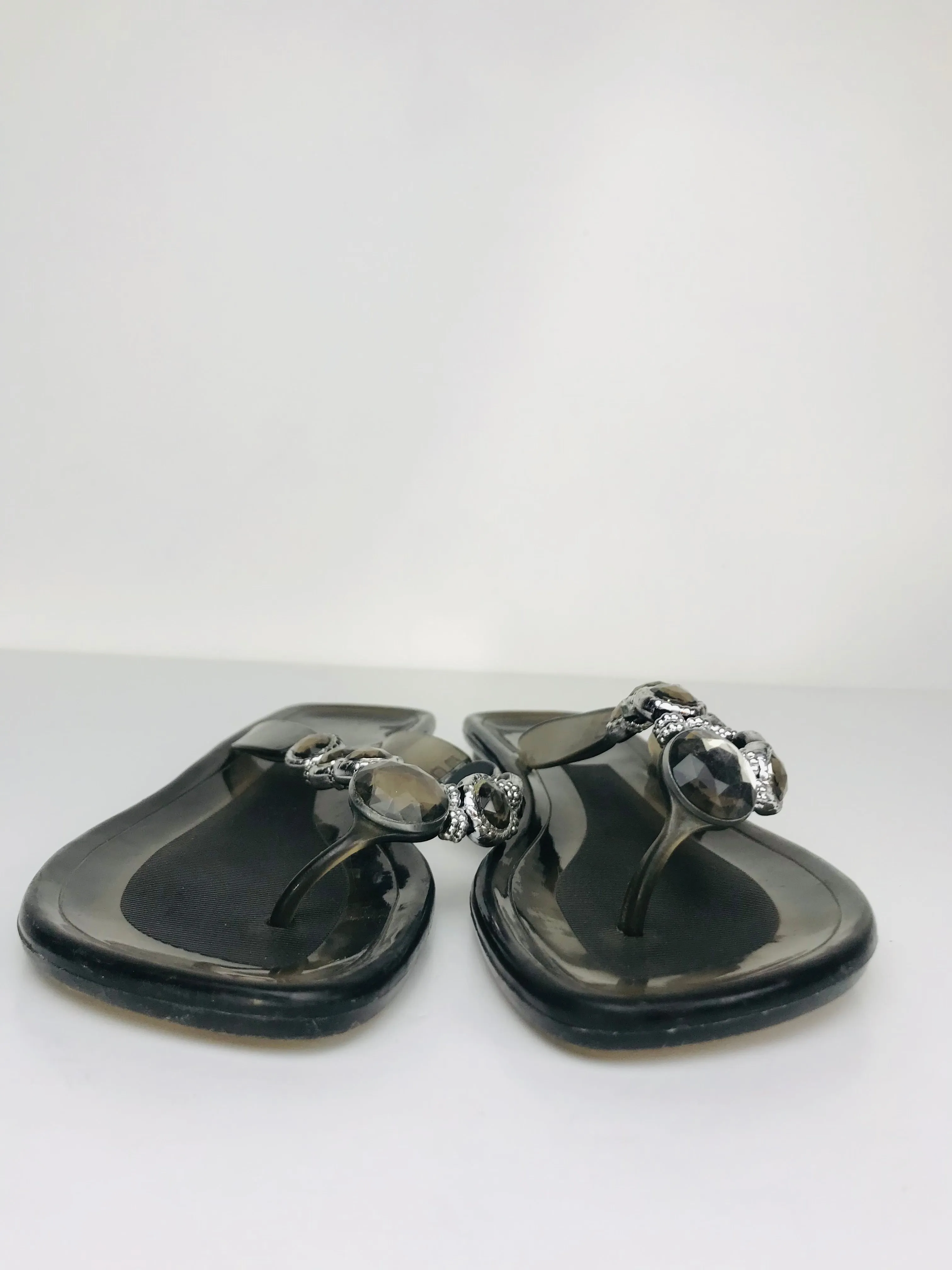 Holster Women's Boho Flip Flop Sandals | EU38 UK5 | Black