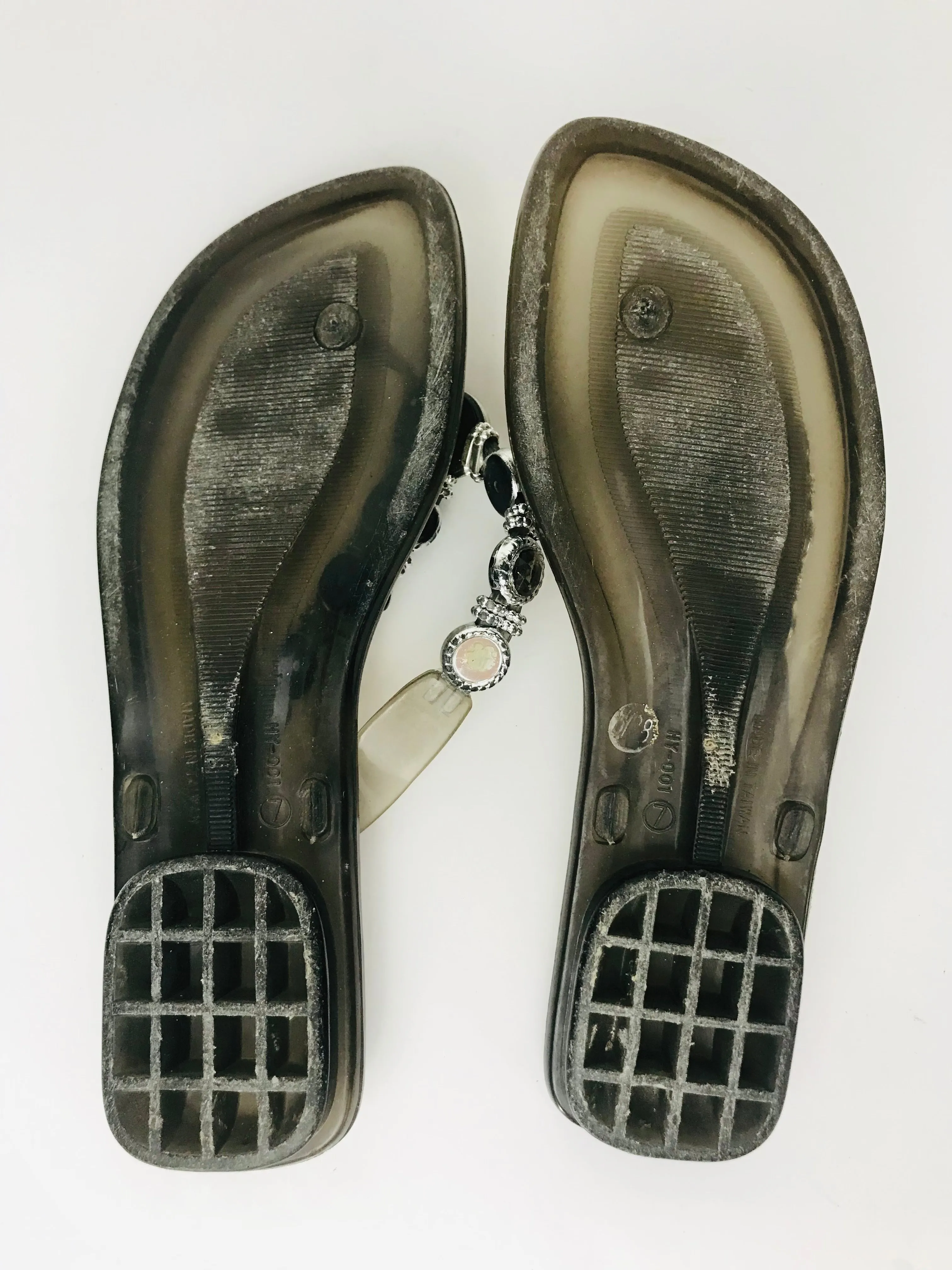 Holster Women's Boho Flip Flop Sandals | EU38 UK5 | Black