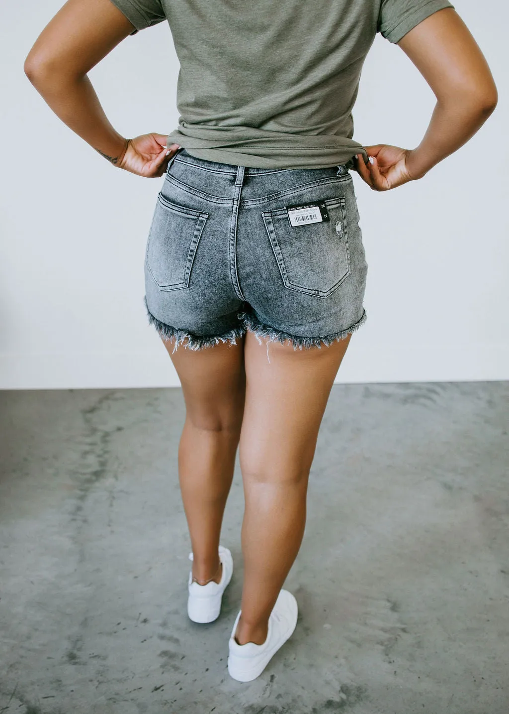 Isla Frayed Risen Shorts