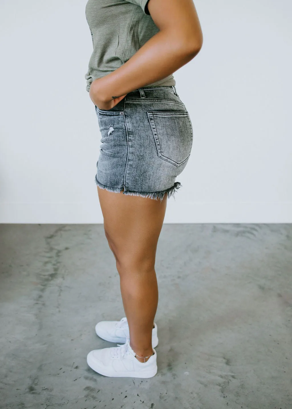 Isla Frayed Risen Shorts