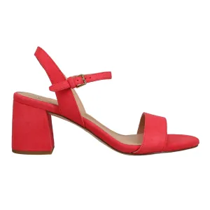Josie Block Heel Sling Black Sandals