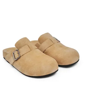 Kamakura - Suede Mules with adjustable buckle