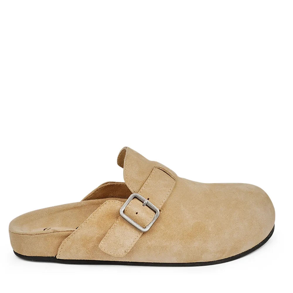 Kamakura - Suede Mules with adjustable buckle