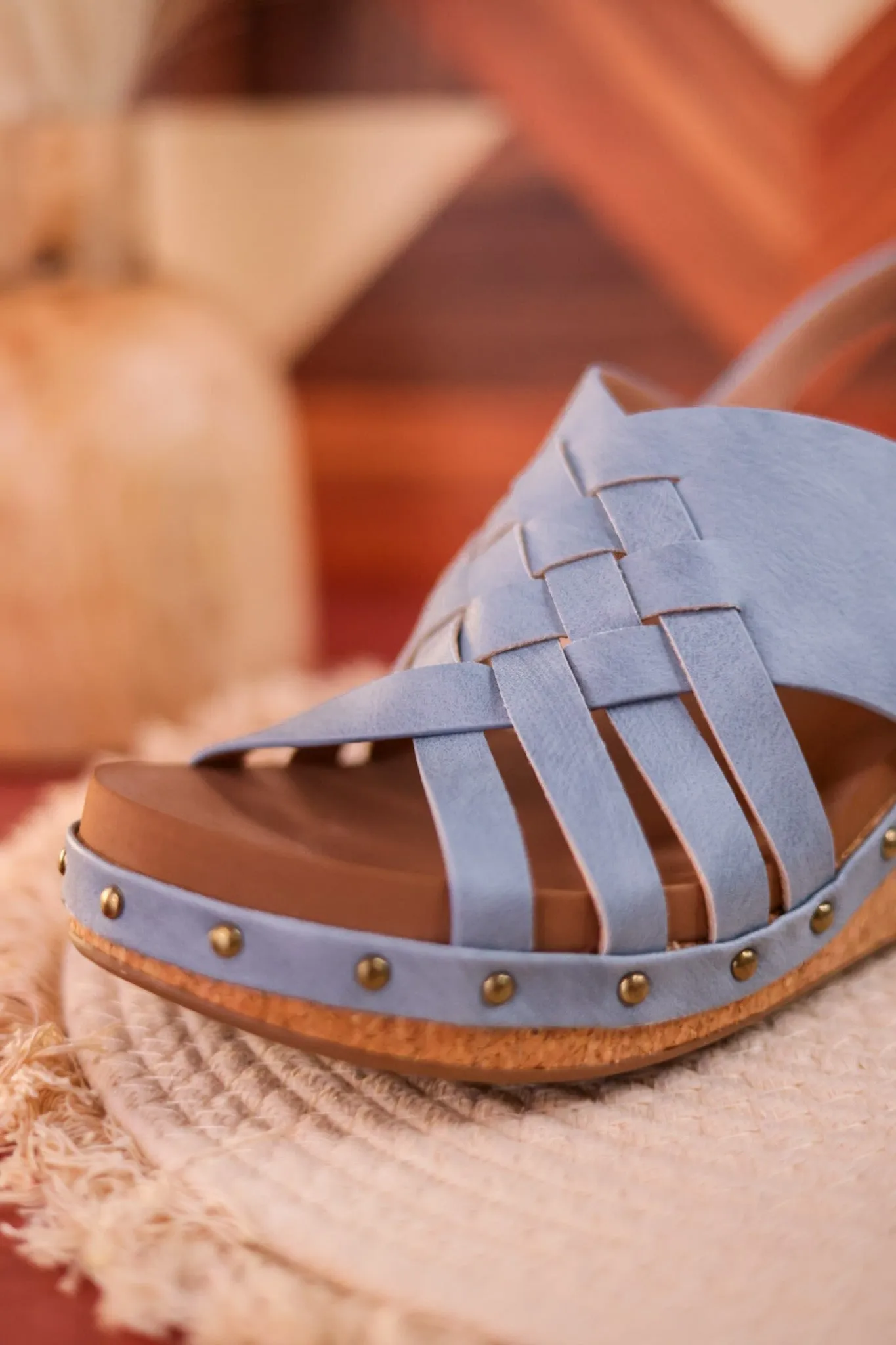 Light Blue Dream Weaver Wedge