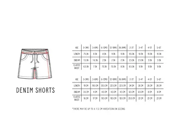 Little Bipsy: Classic Denim Shorts