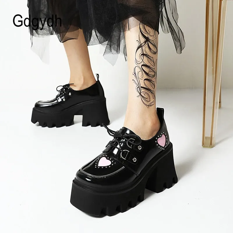 Preppy Gothic Lolita Shoes