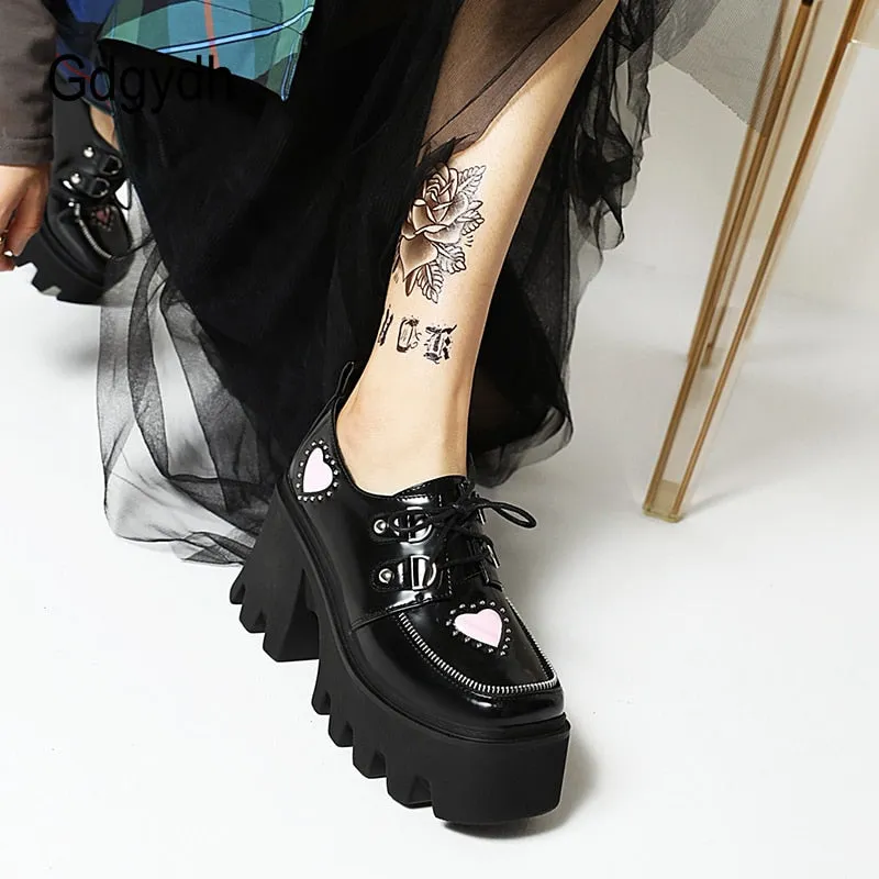 Preppy Gothic Lolita Shoes