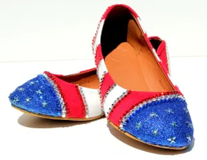 Red, White, and Blue Patriotic Flats
