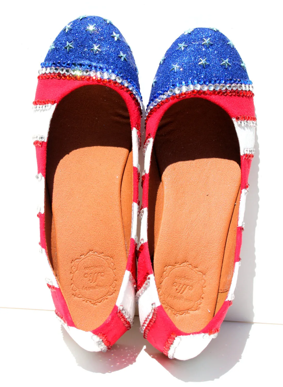 Red, White, and Blue Patriotic Flats