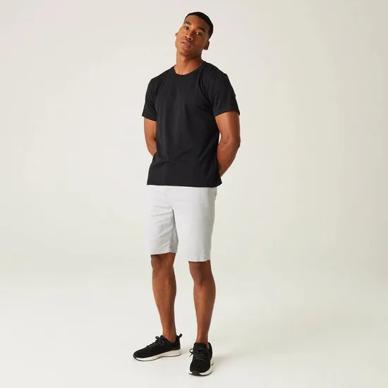Regatta Mens Aldan Shorts Silver Grey