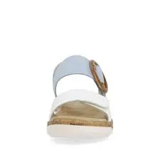 Remonte Women's Adjustable Sandals- Blue