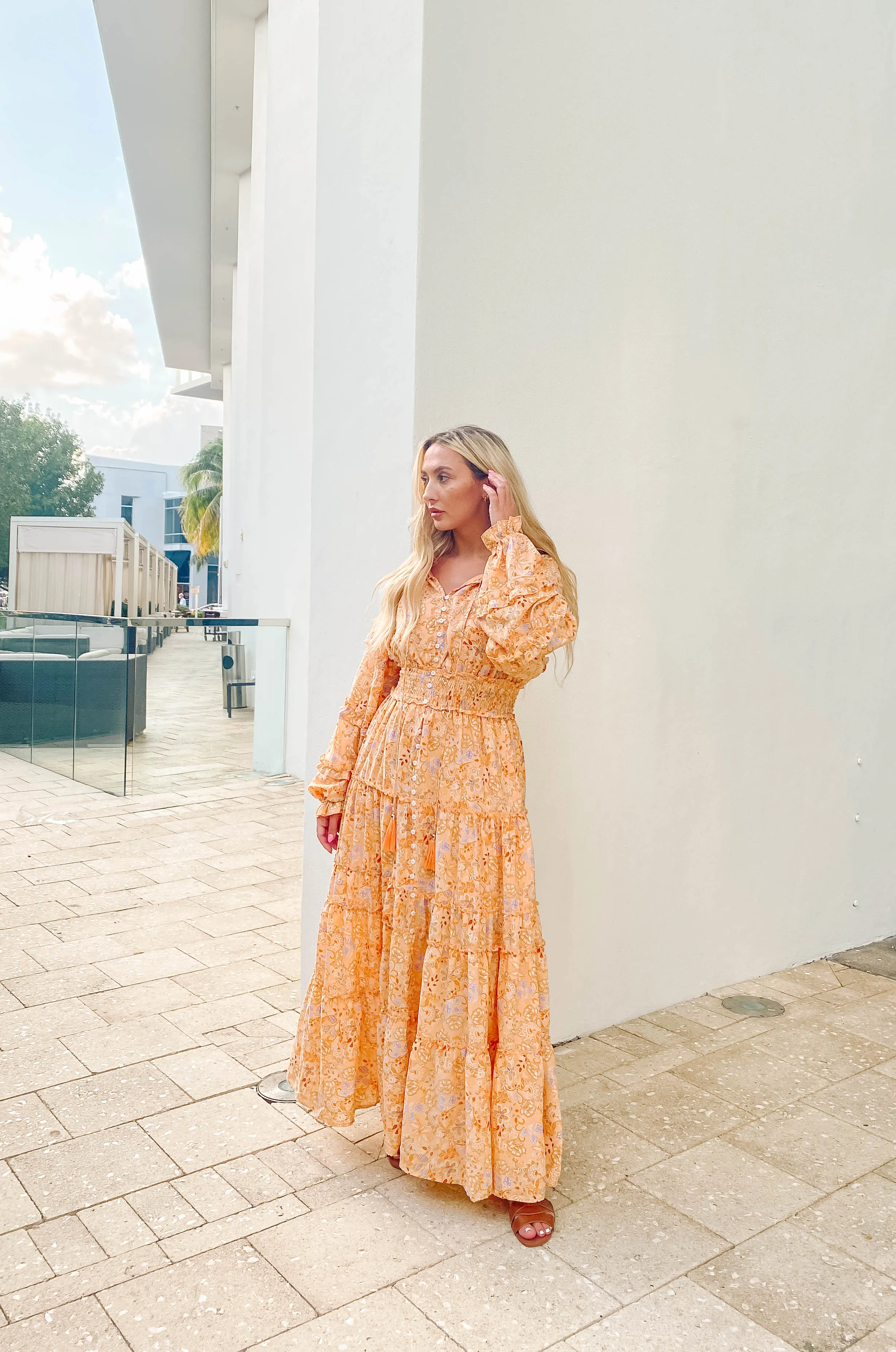 Rio Floral Boho Maxi Dress