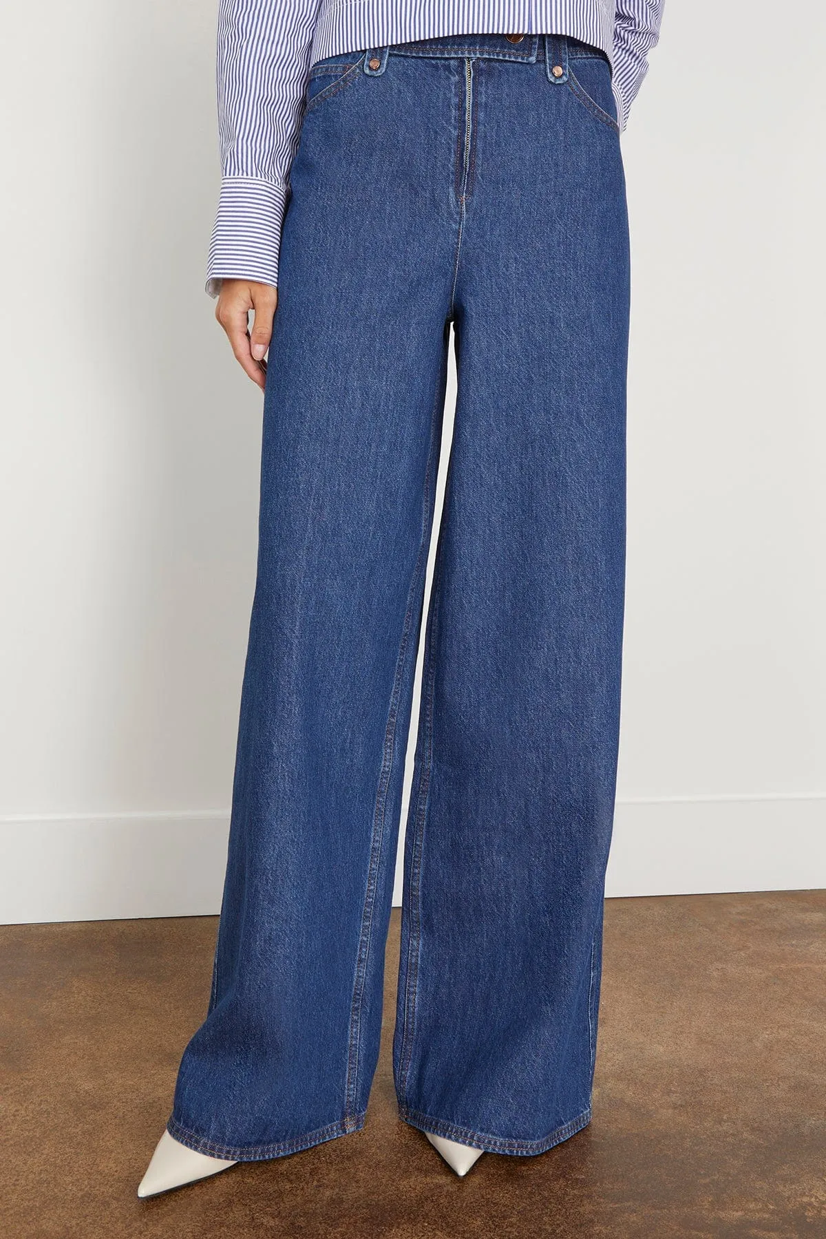 Samuel Pant in Classic Indigo Blue