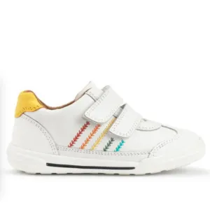 Start rite Roundabout white leather shoe