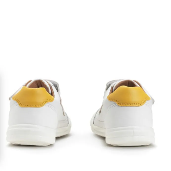 Start rite Roundabout white leather shoe