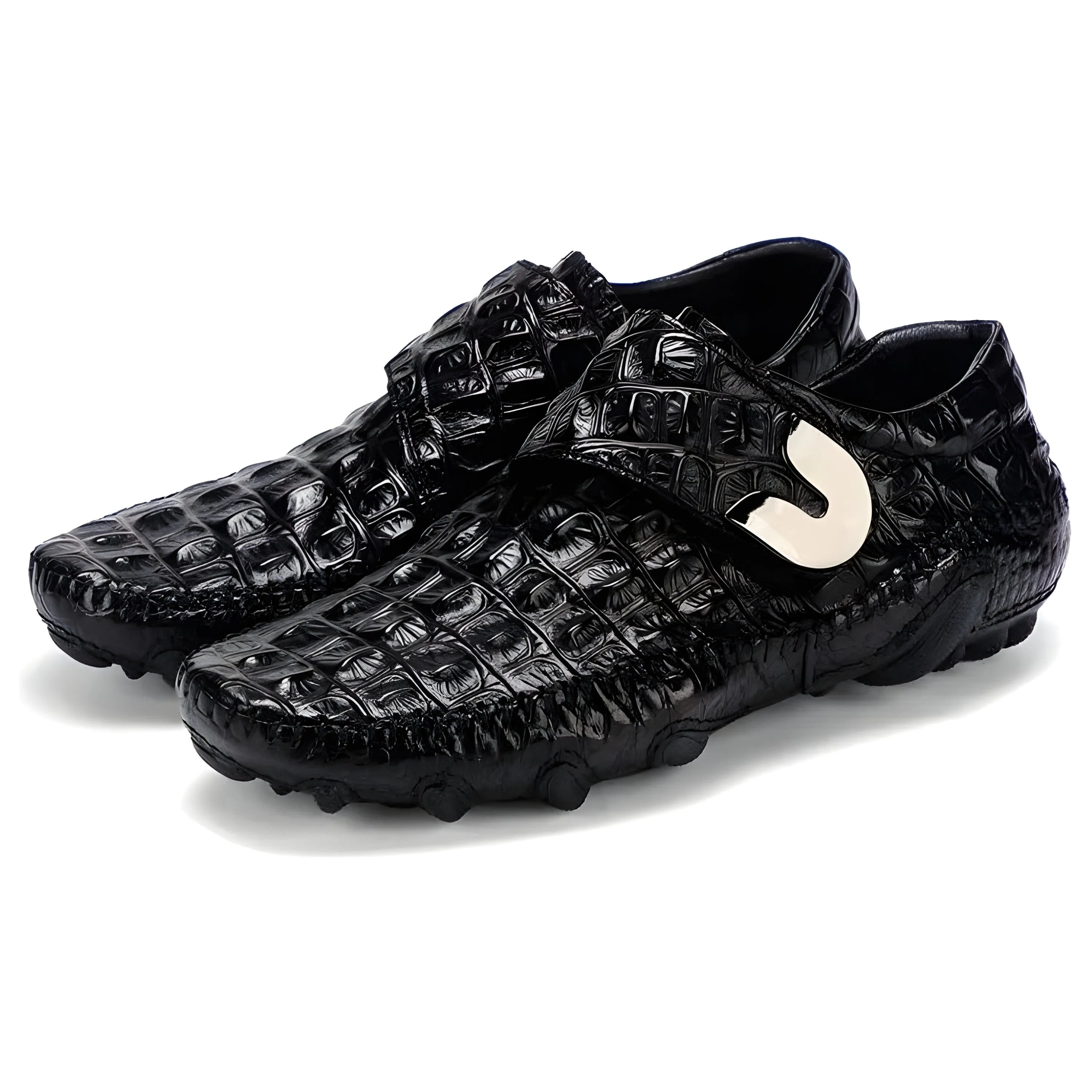 The Brutus Crocodile Leather Loafers