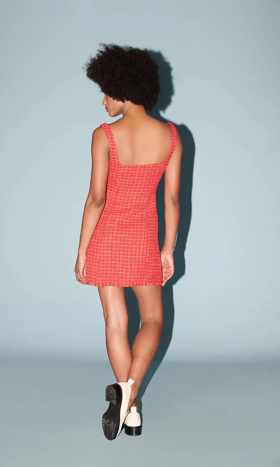 VELMA MINI DRESS - RED