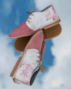 Winter Rose Printed Vellies